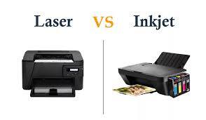 Rozdíl mezi inkoustovou a laserovou tiskárnou