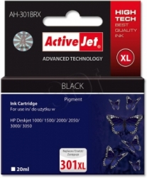 HP 301XL, Black, CH563EE, 18ml, vysokokapacitní 