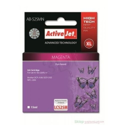Brother LC-525M, magenta, 15ml  - alternativní